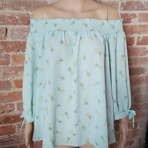 🚨 2 for $10 2X Off the Shoulders Top